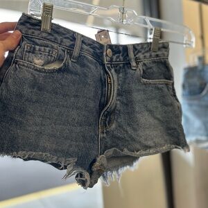 Denim Distressed Women's Shorts